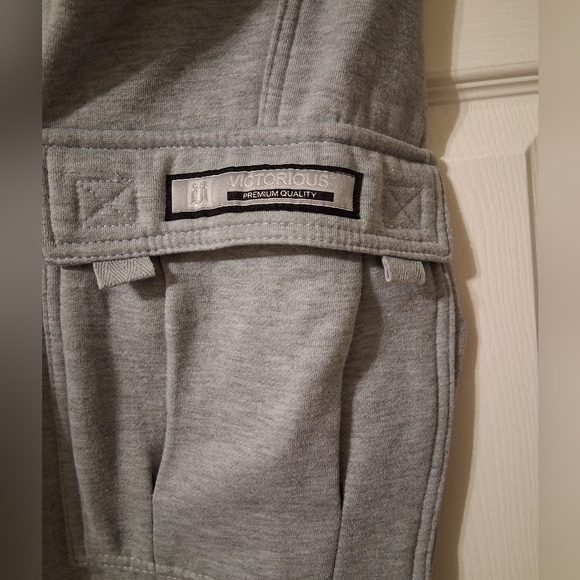 Victorious 100% Cotton Small Thick Heavier Weight Warm Cozy Pocket Pants - Picture 5 of 9